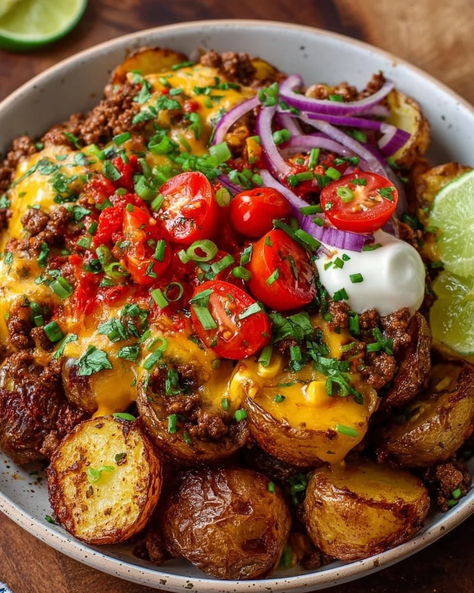 Beladene Fiesta-Kartoffelschalen: Knuspriger & Käseiger Essenspaß