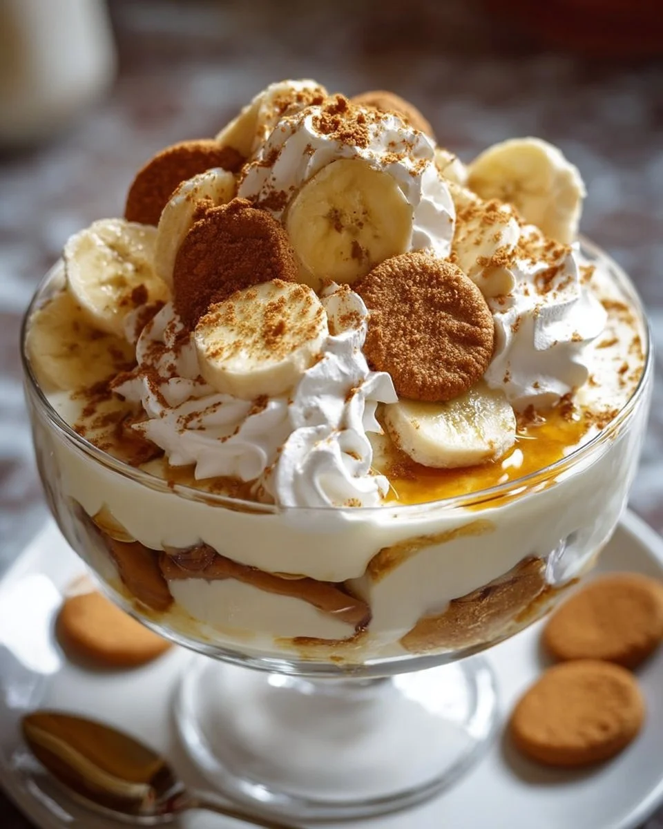 Biscoff-Bananenpudding