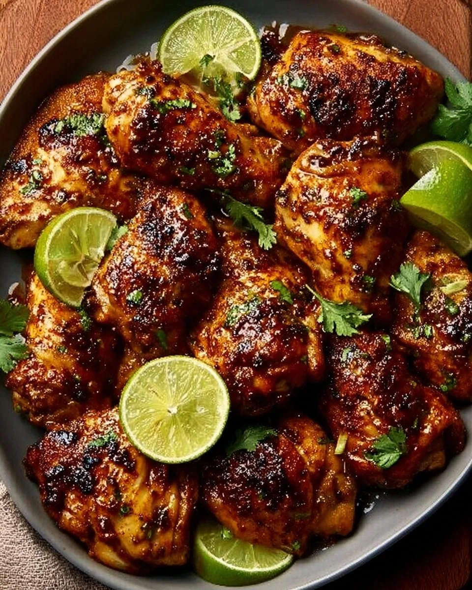 Chili-Limetten-Hühnchen