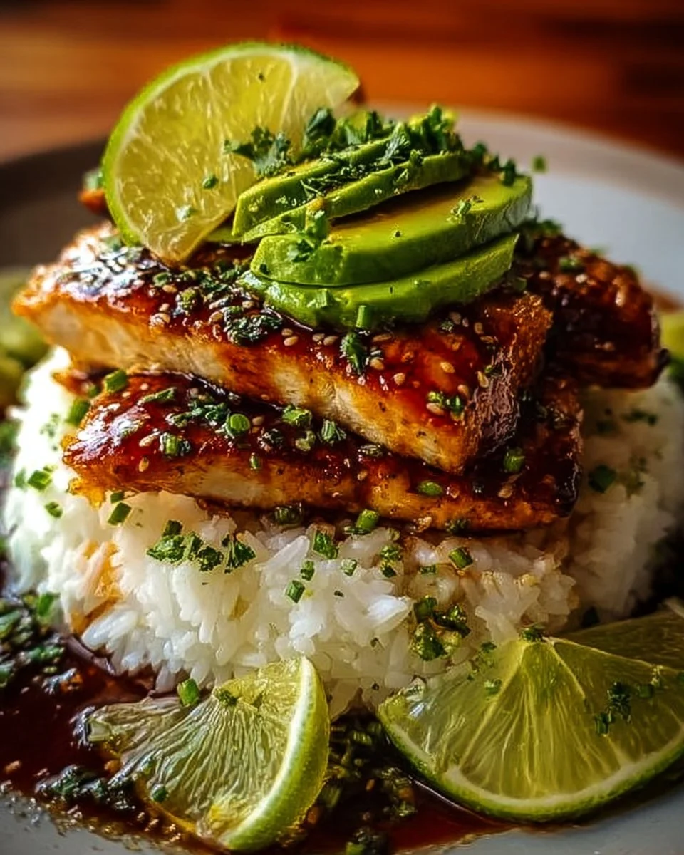 Säuerlicher Honig-Limetten-Hühnerturm