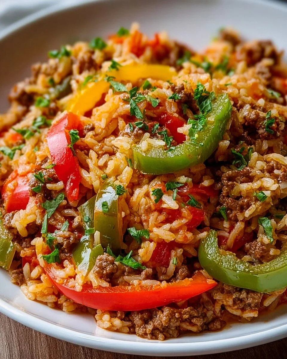 Ungefüllte Paprika-Pfanne