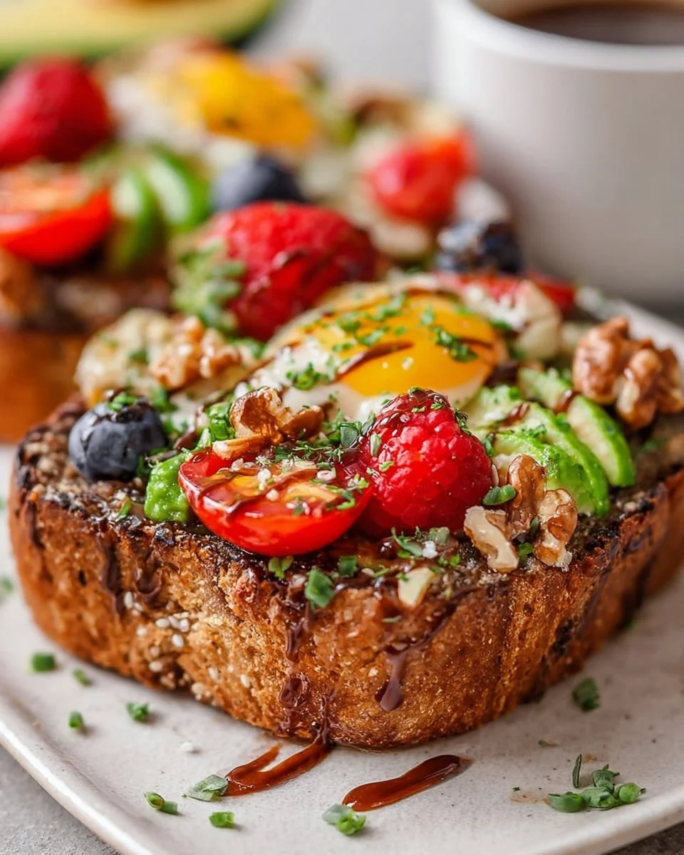 Vegetarisches und veganes Frühstück