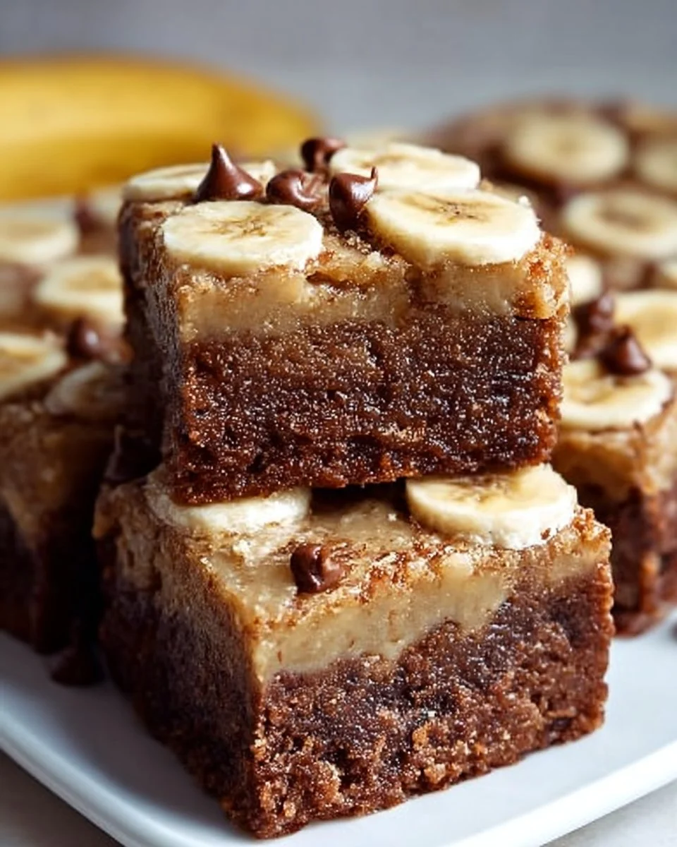 Bananenbrot-Brownies: Die perfekte Kombination