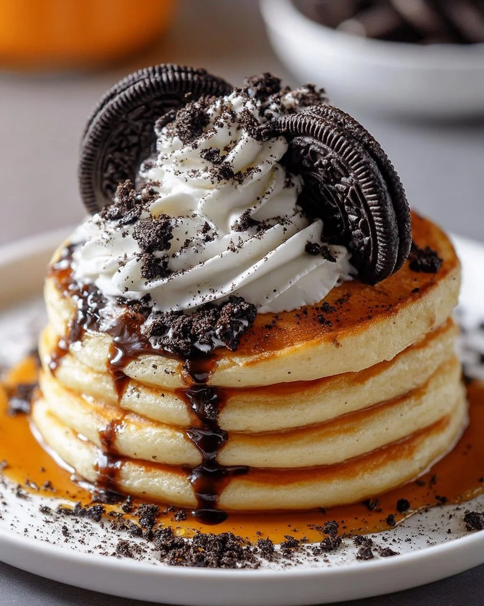 Dekadente Oreo-Pfannkuchen
