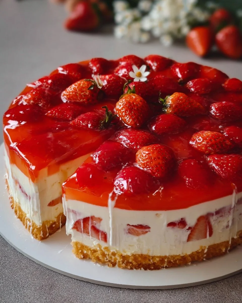 Erdbeerkuchen: Ein Sommertraum