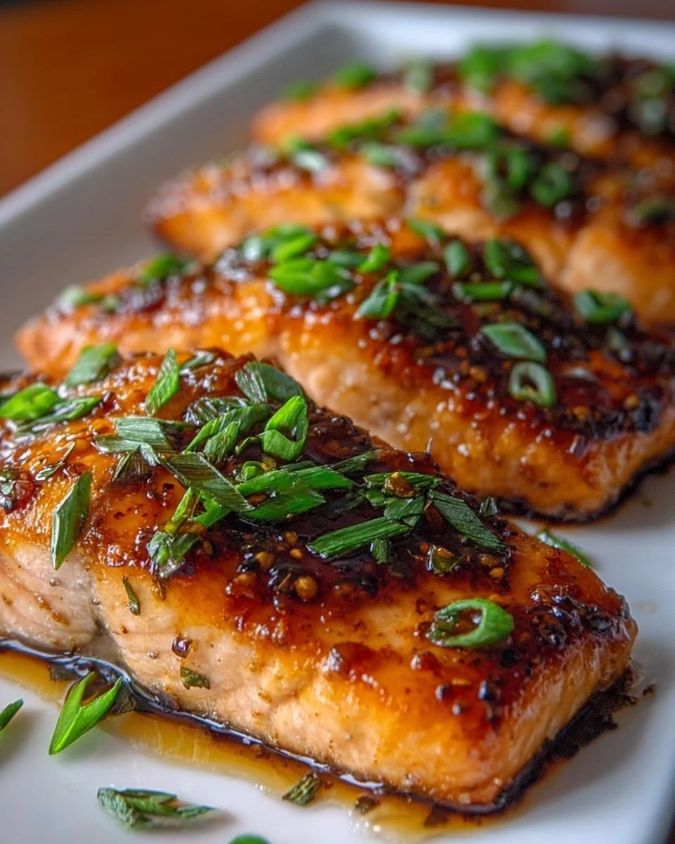 Honig-Glasierter Lachs