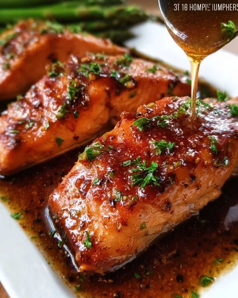 HONIG-KNOFEL-LACHS – Saftige und zarte Lachsfilets, die in einem köstlichen einfachen Honig… gekocht werden | Lachsrezepte gebacken gesund, Lachsrezepte, Einfache Lachsrezepte