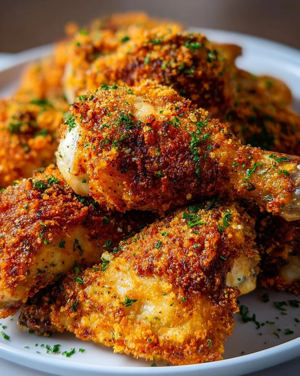 Krosses Ofen-gebackenes Hähnchen