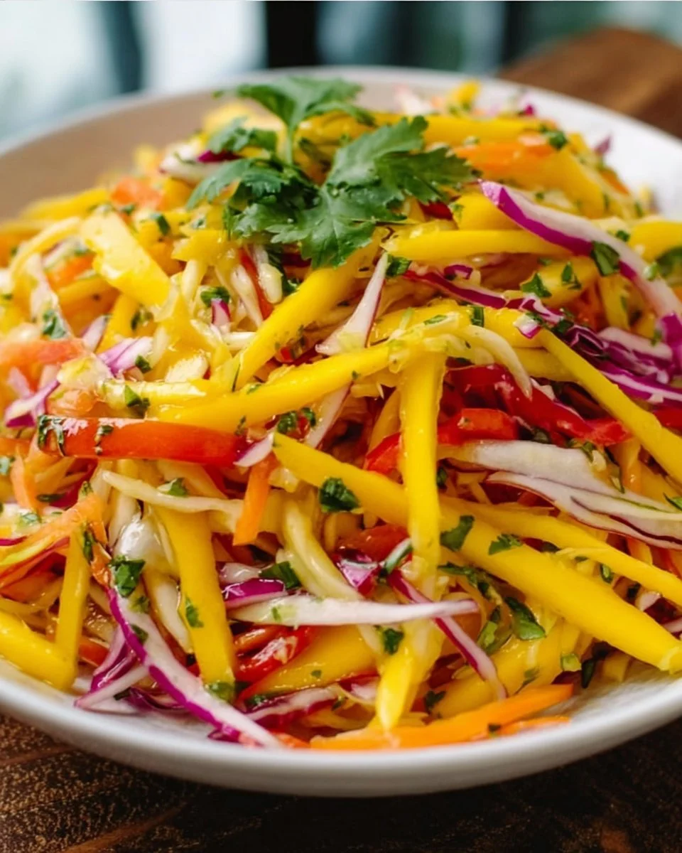 Mango-Coleslaw
