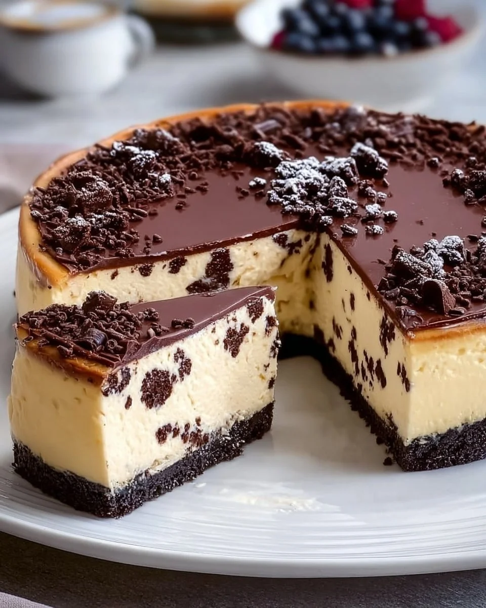 Stracciatella Käsekuchen