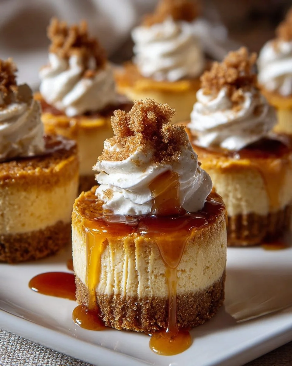 Unwiderstehliche Mini-Kürbis-Cheesecakes
