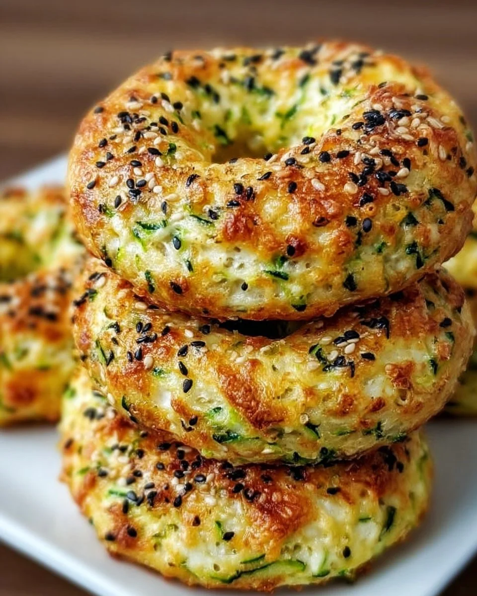 Zucchini-Bagels