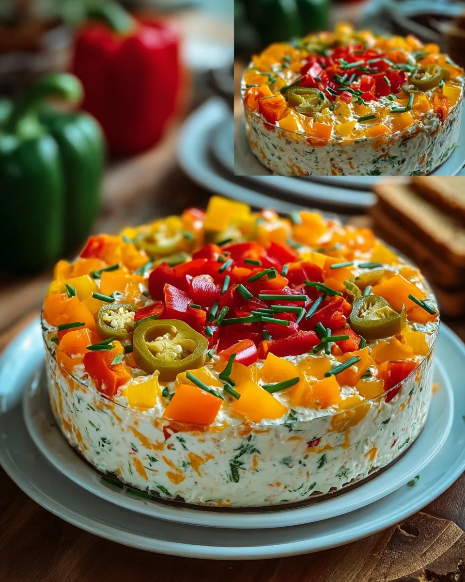 Cremiger bunter Party-Dip