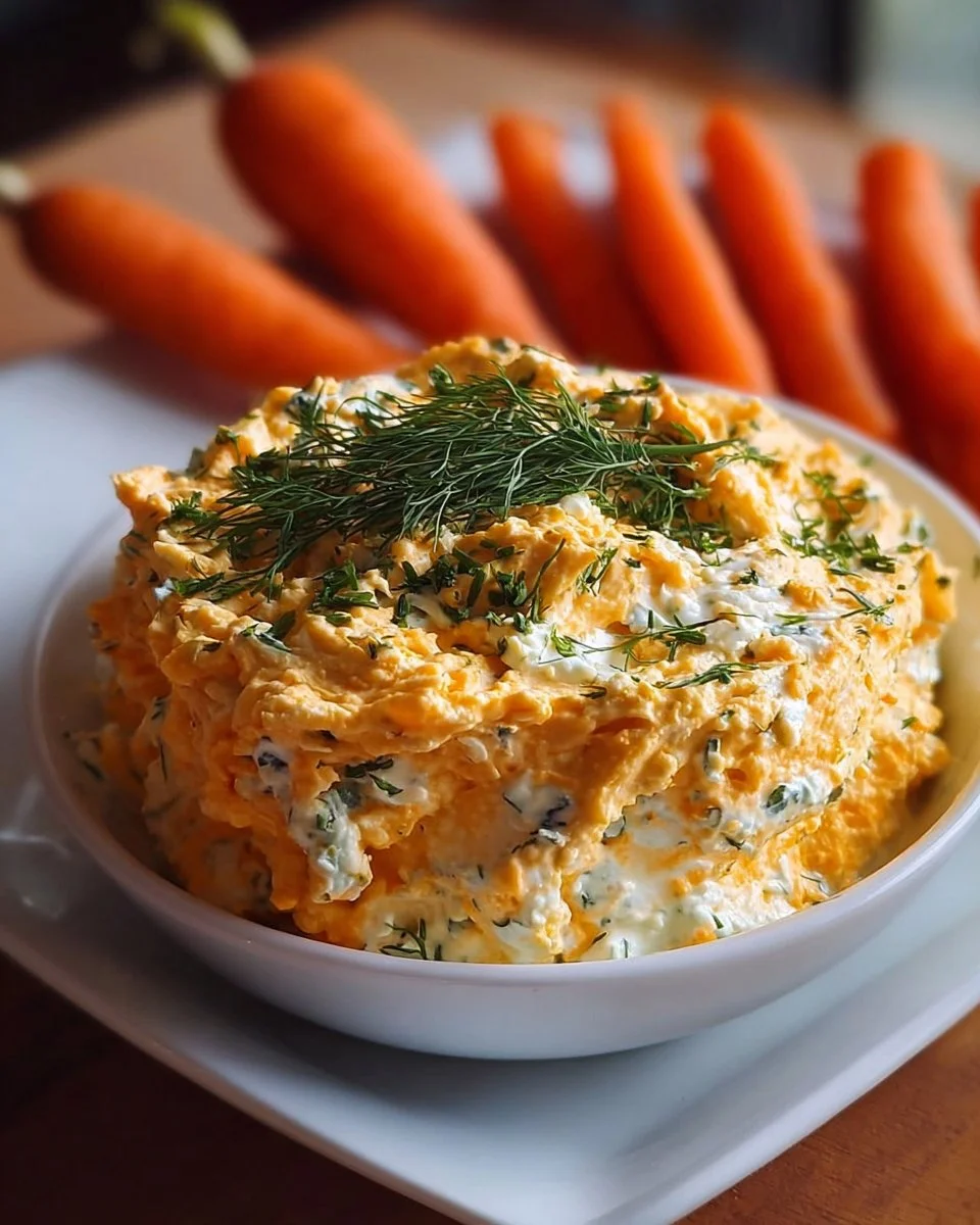 Cremiger Karotten-Dill-Dip