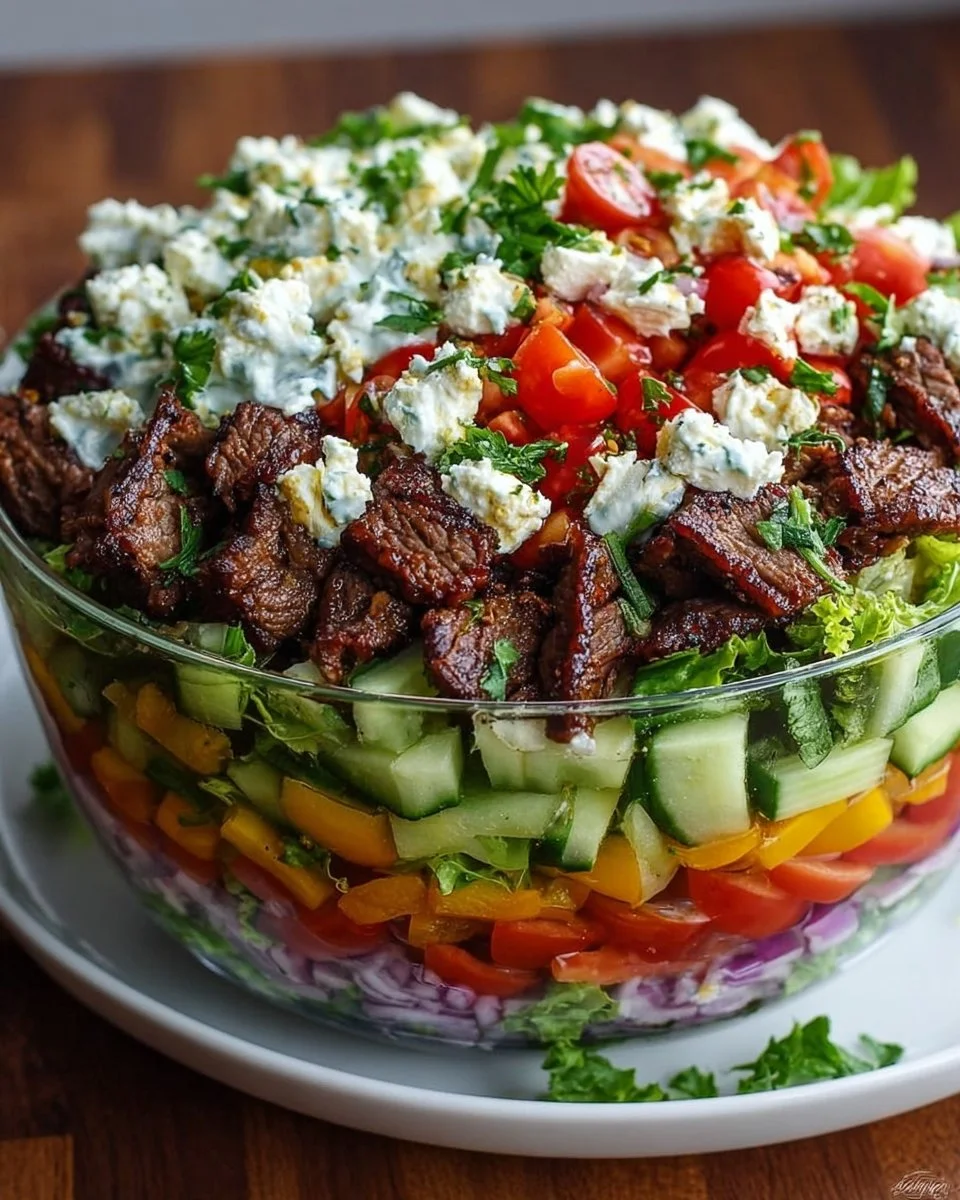 Gyros-Salat