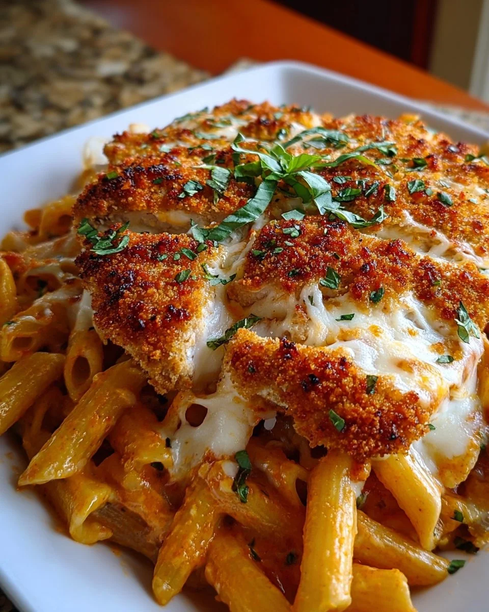 Hühnchen-Parmesan-Auflauf