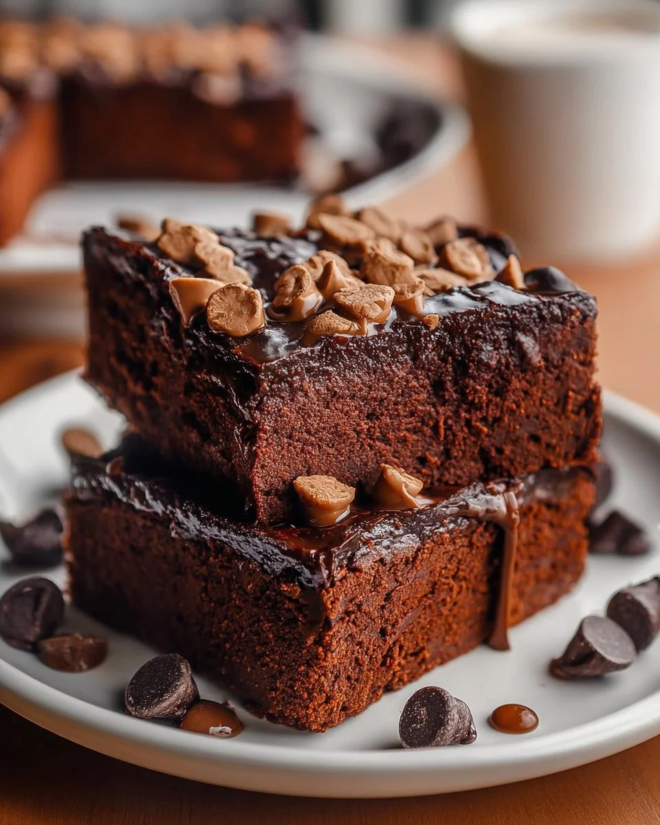 Hüttenkäse-Protein-Brownies