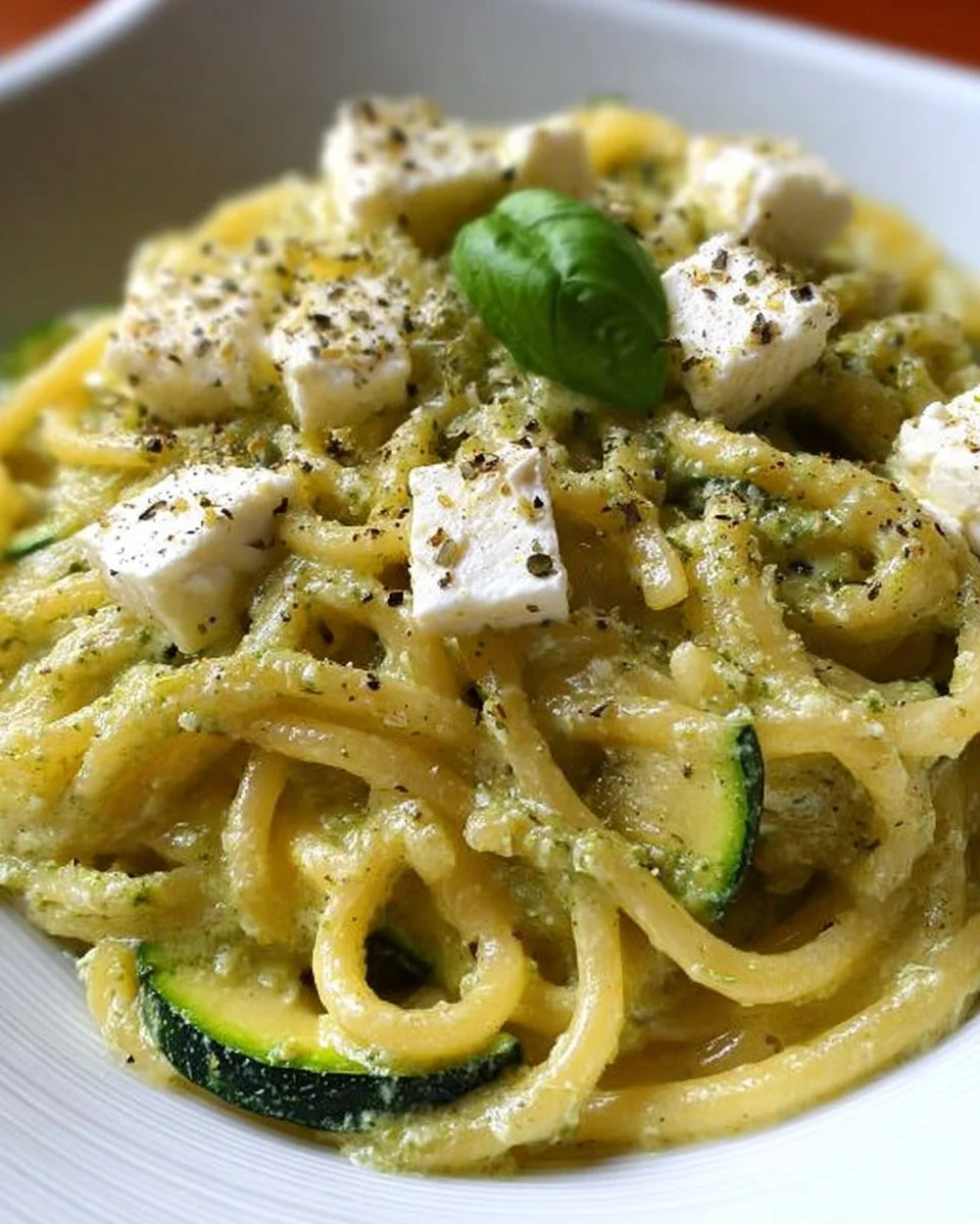 Pasta in Zucchini-Sauce – Der Ausgang zum Genuss