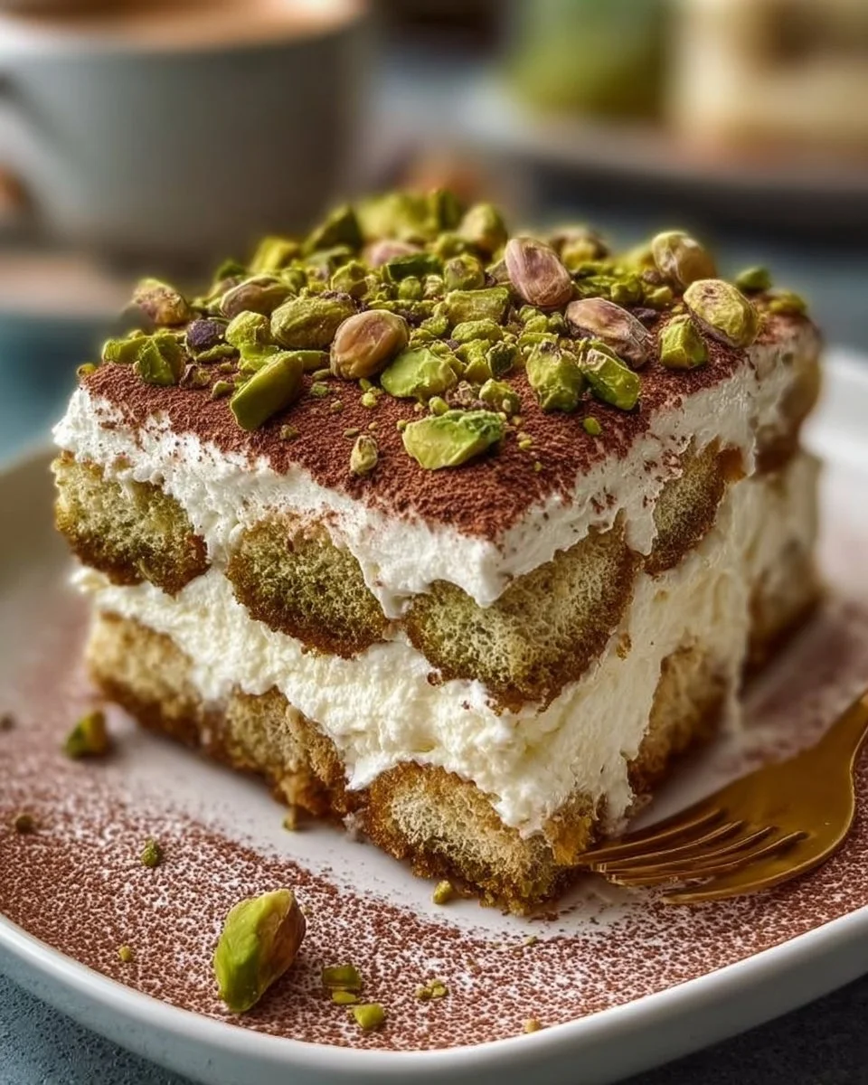 Pistazien-Tiramisu