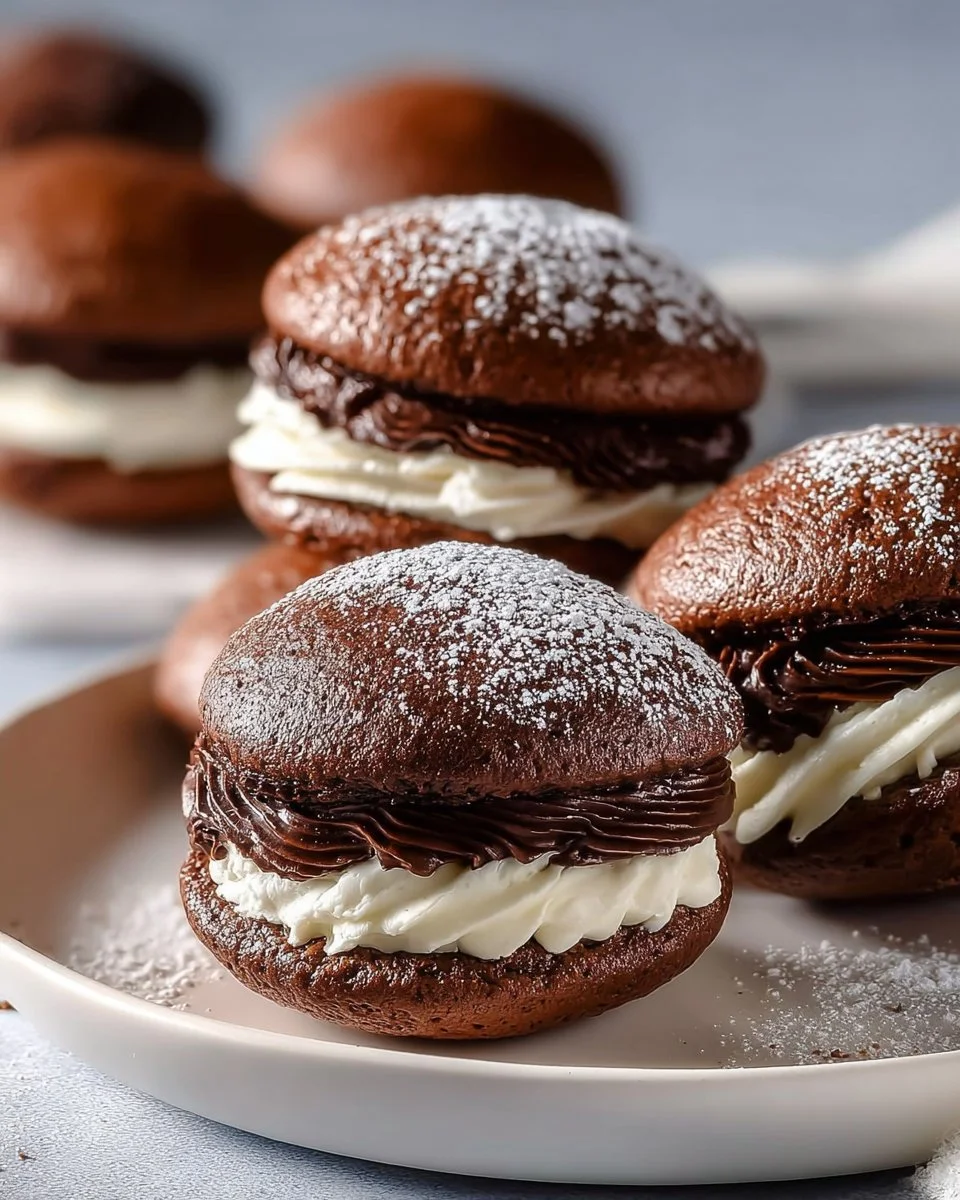 Schokoladenkaffee Whoopie-Pies