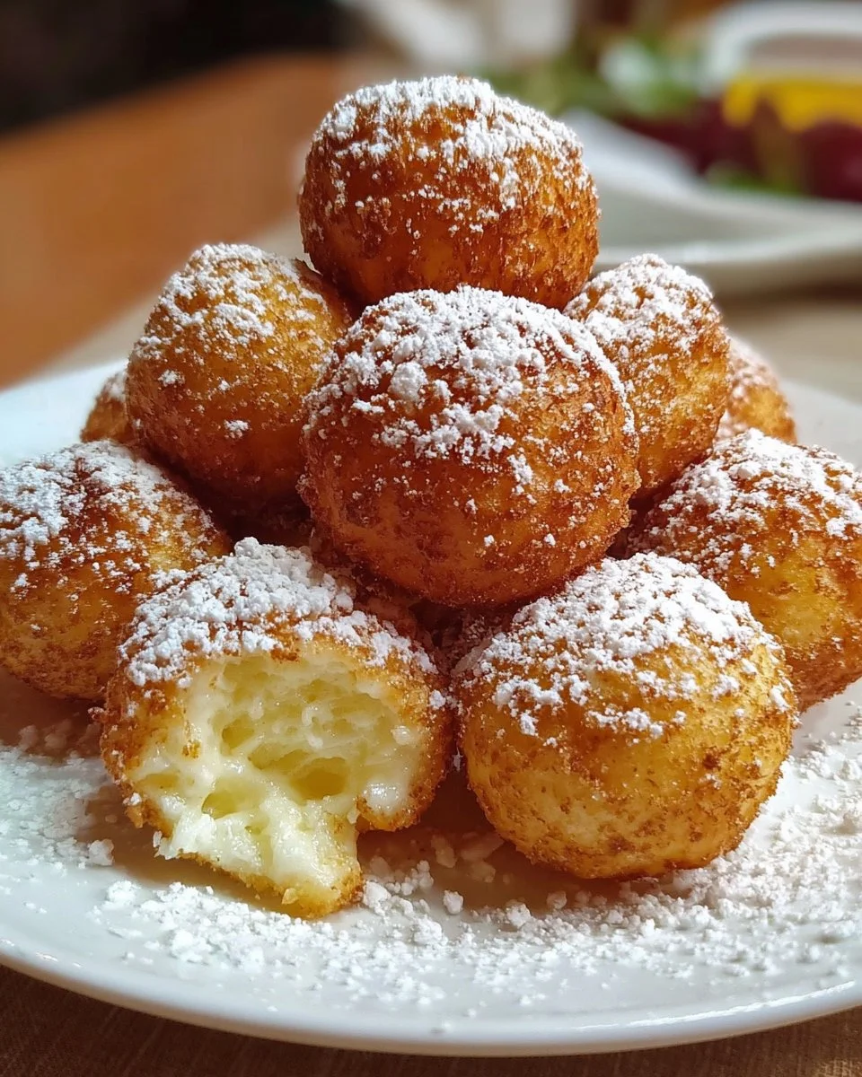 Zarte Quarkbällchen aus dem Airfryer