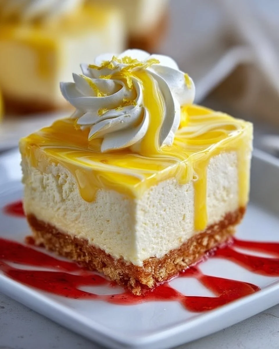 Zitronen Käsekuchen mit 450g Frischkäse ohne Backen – Kochen Mit Uns