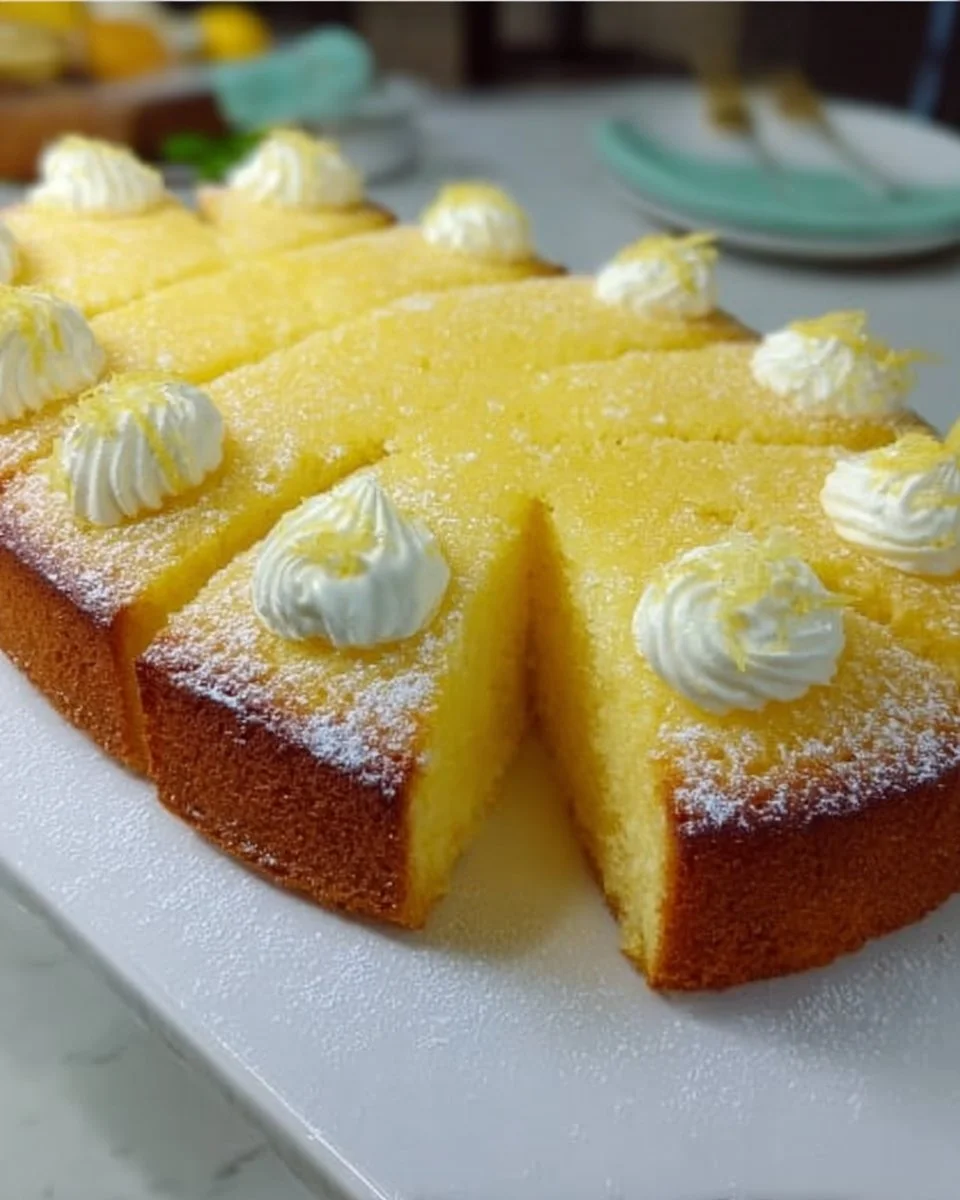 Zitronentorte mit Joghurt