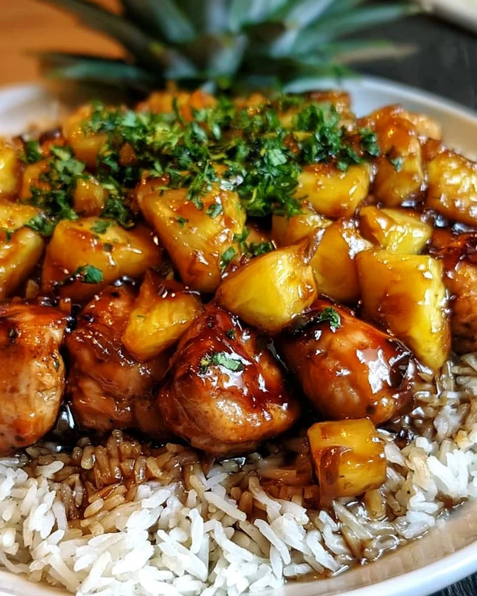 Ananas-Hühnchen