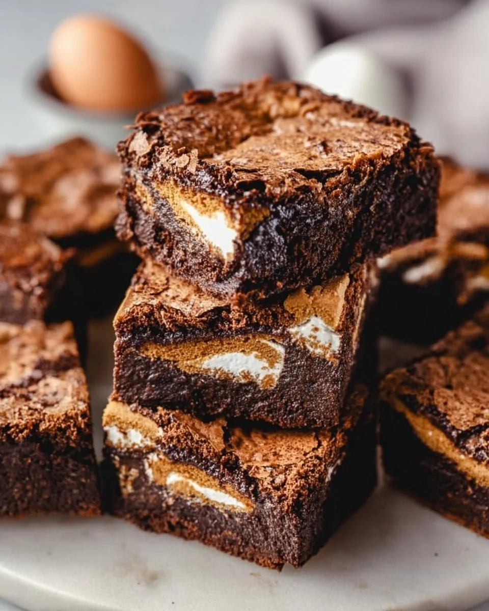 Biscoff-Brownies