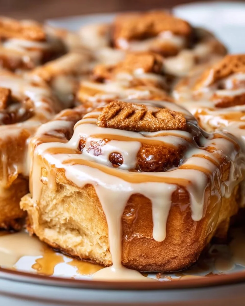 Biscoff Zimtschnecken