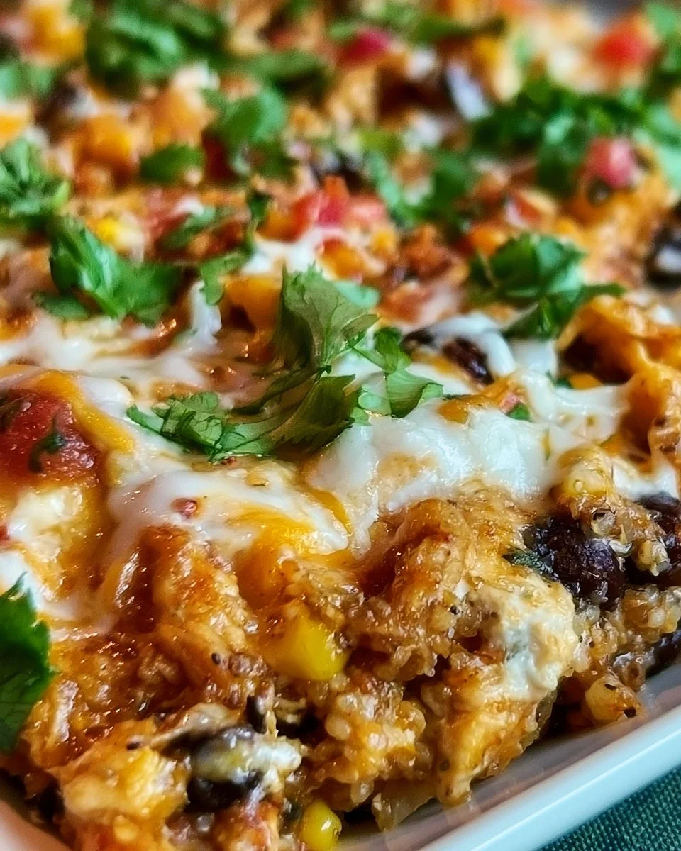 Hühnchen Burrito Auflauf
