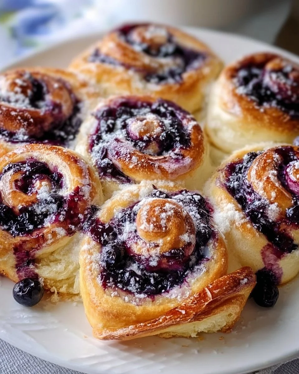 Schwedische Blaubeer-Schnecken