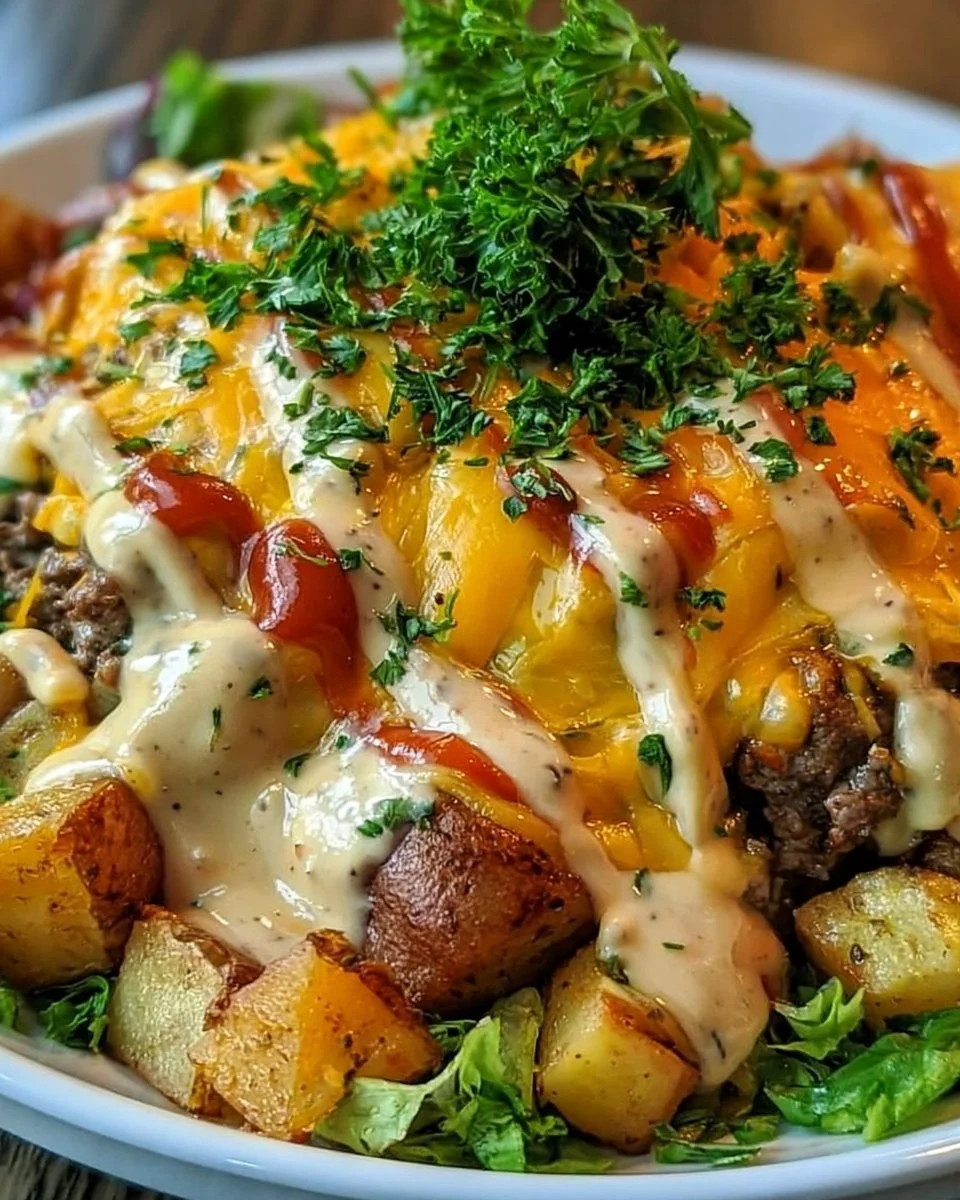 Smash-Burger-Schüssel