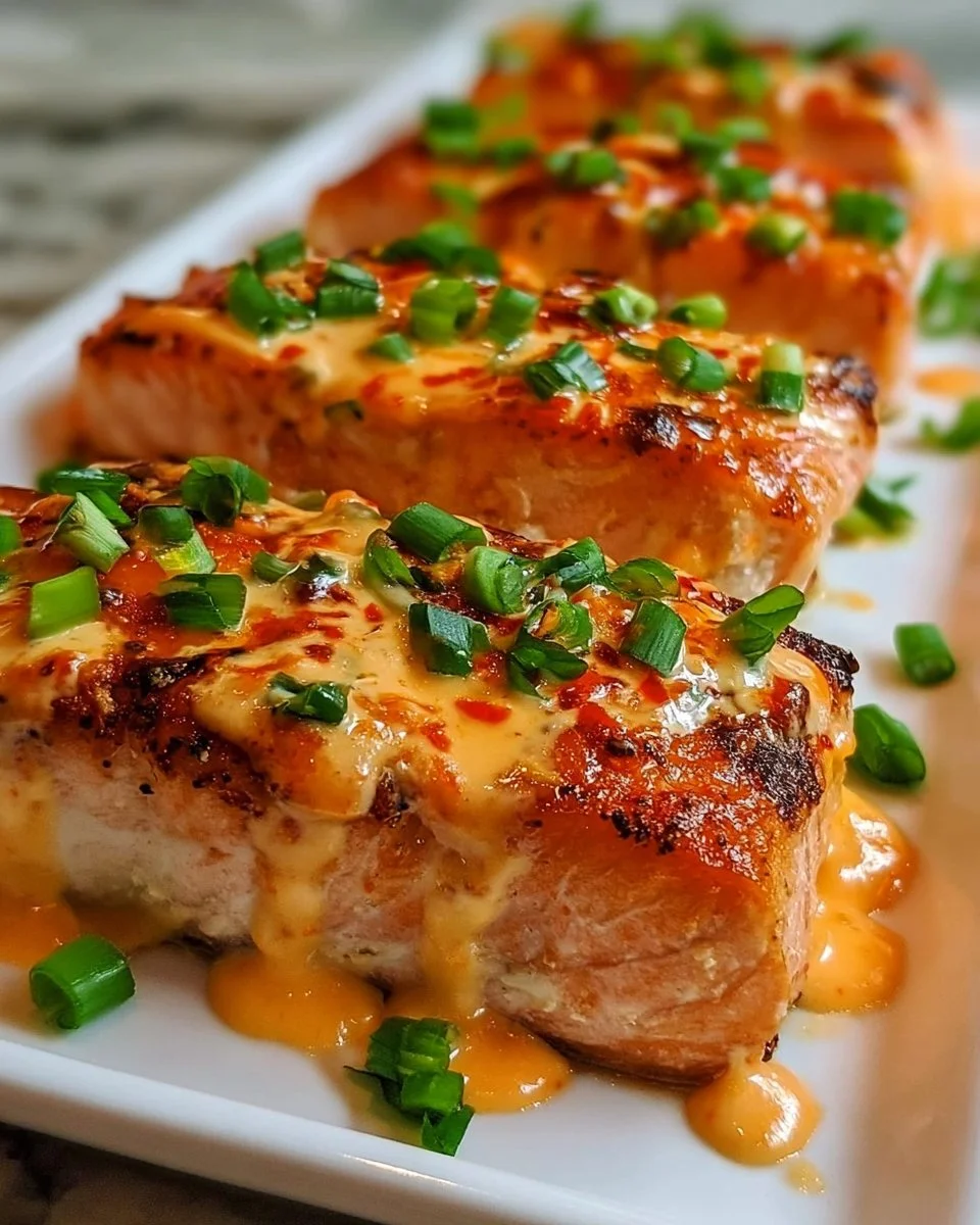 Verführerischer Bang Bang Lachs
