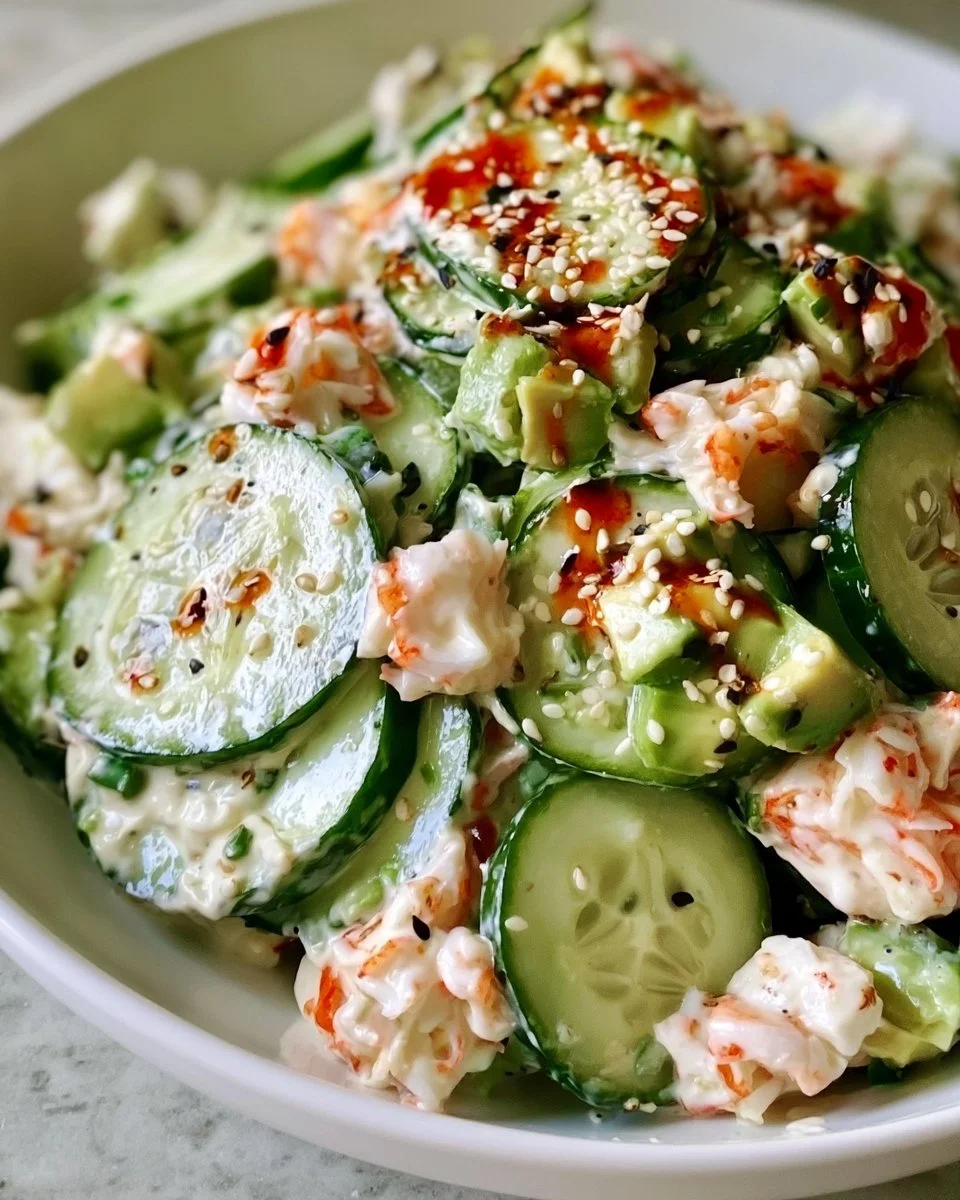 California-Rolls-Gurkensalat – Ohne Kochen, Perfekt Erfrischend
