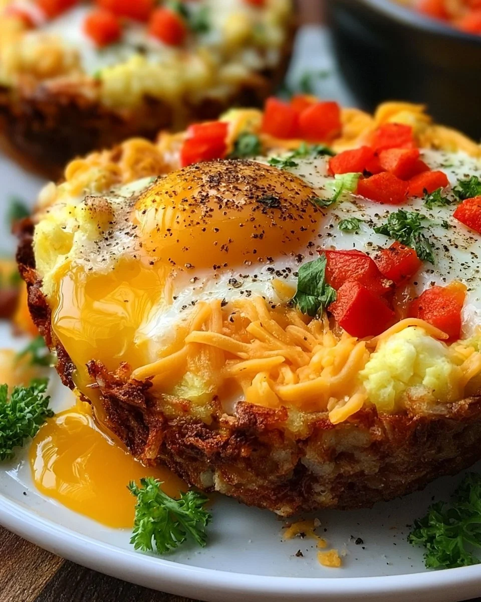 Hash Brown Frühstücksschalen