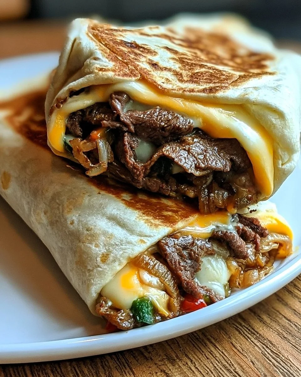 Philly Cheesesteak Wrap